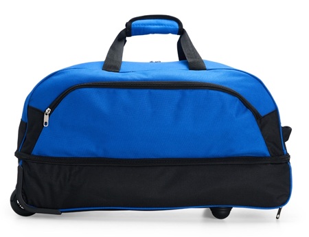 Bolsa t�rmica grande cinza de 51 litros com al�as refor�adas e isolamento t�rmico.