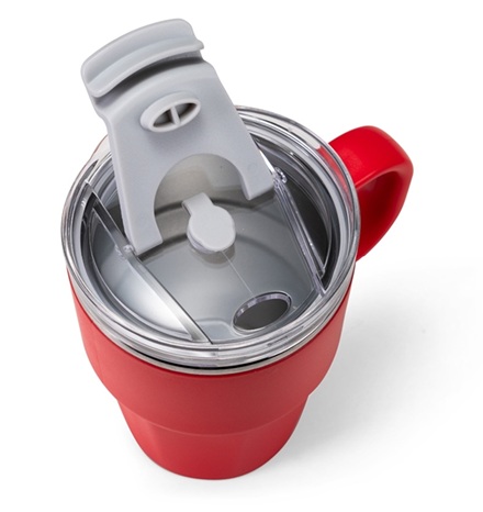 Caneca branca com acabamento premium para eventos de RH e brindes.