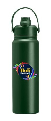 Detalhe do bico flip e tampa rosque�vel de pl�stico resistente