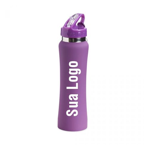 Squeeze Inox 750ml com Canudo BH